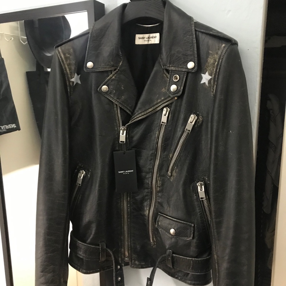 Sz44 Saint Laurent Paris distressed L17 SS17